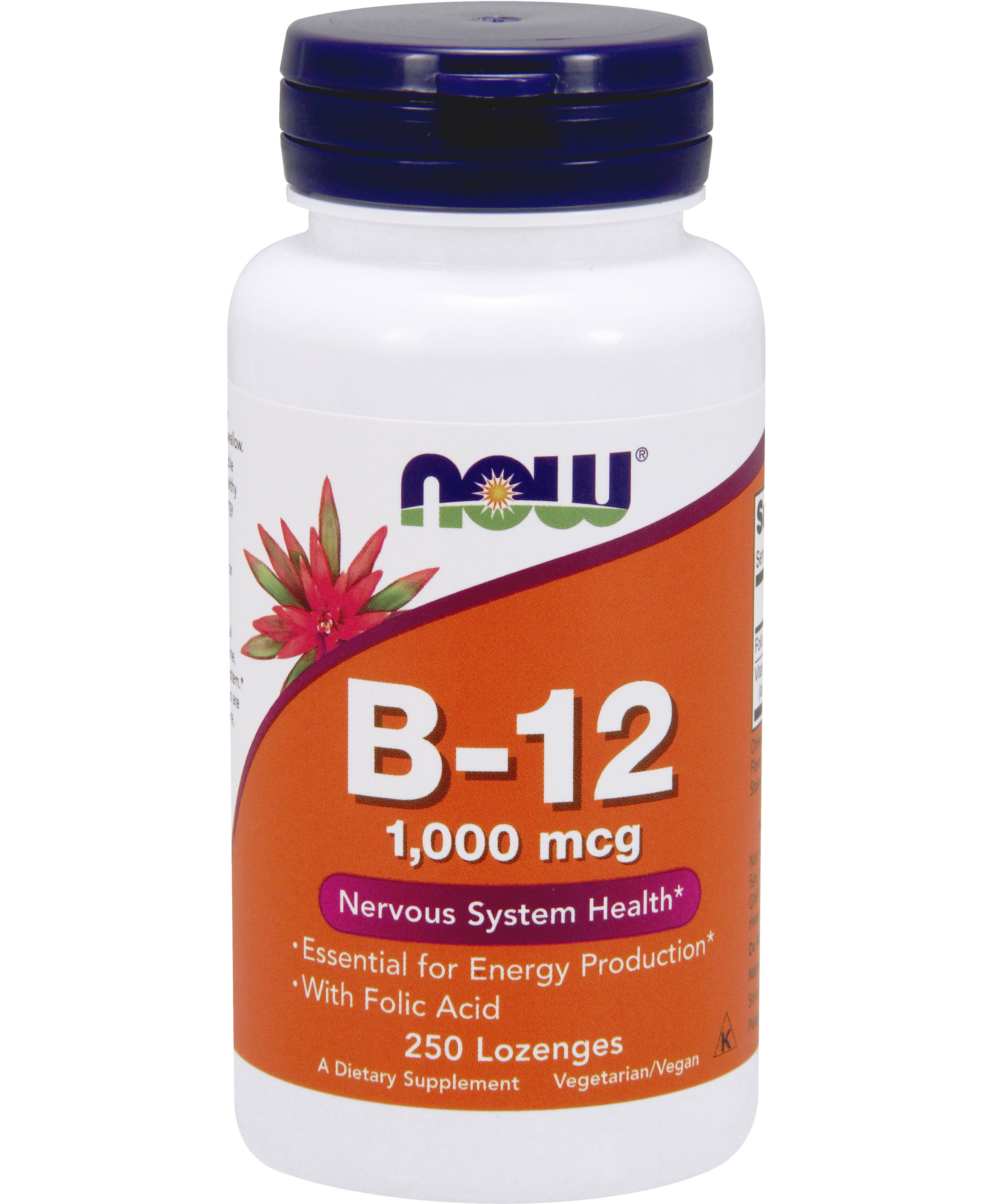 Now Foods Vitamin B-12 - 250 Lozenges