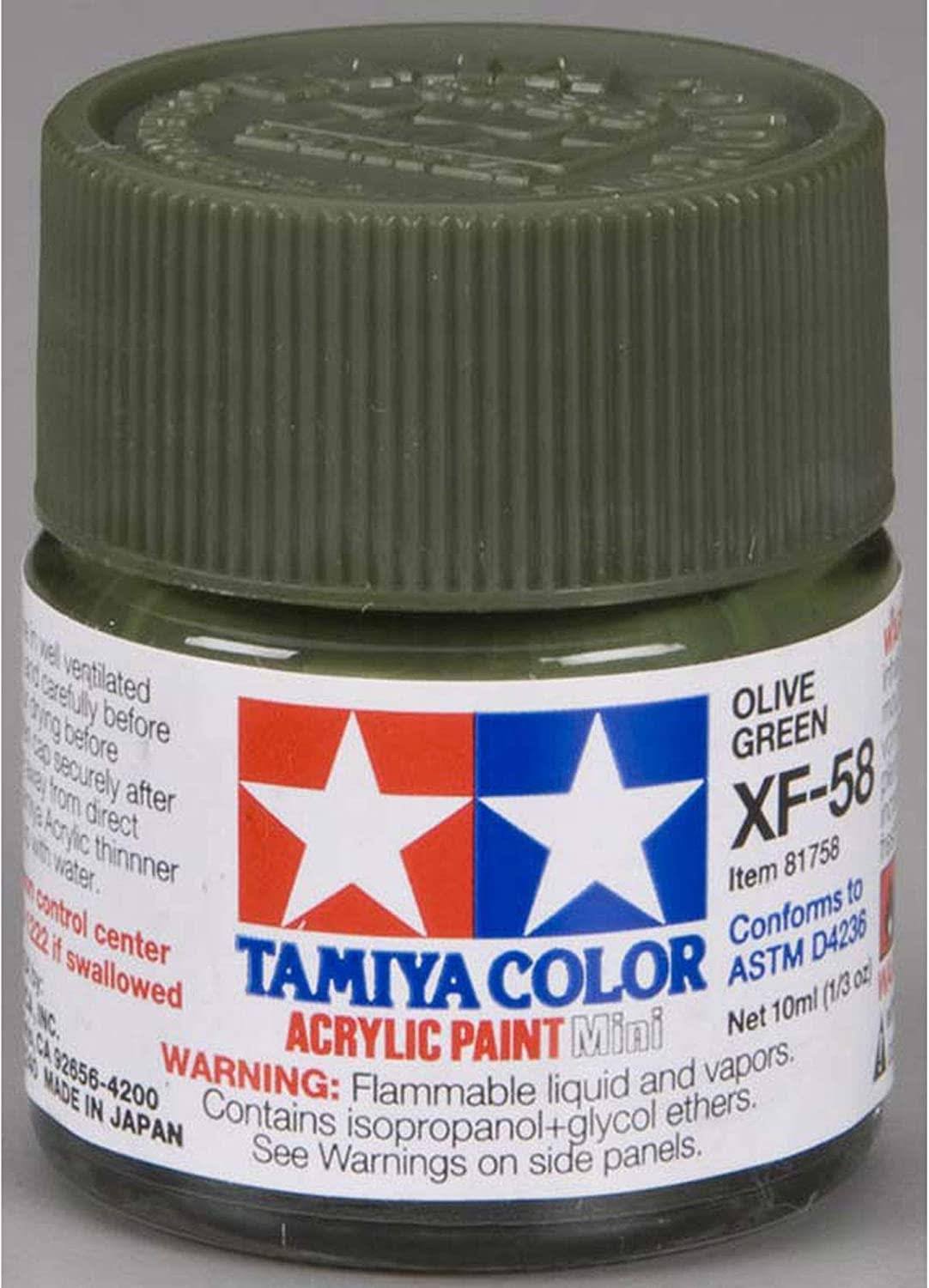 Tamiya Acrylic XF-58 Olive Green 10ml Default