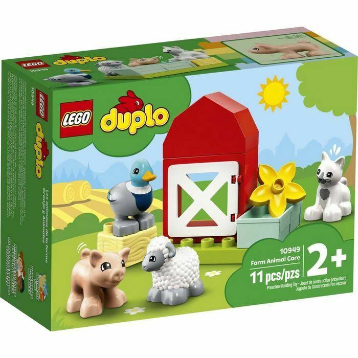 Lego 10949 DUPLO Town Farm Animal Care Building Toy New with Sealed Box