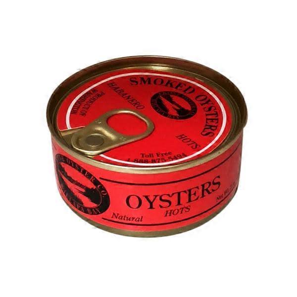 Ekone Oyster Oysters, Habanero Hots, Smoked - 3 oz