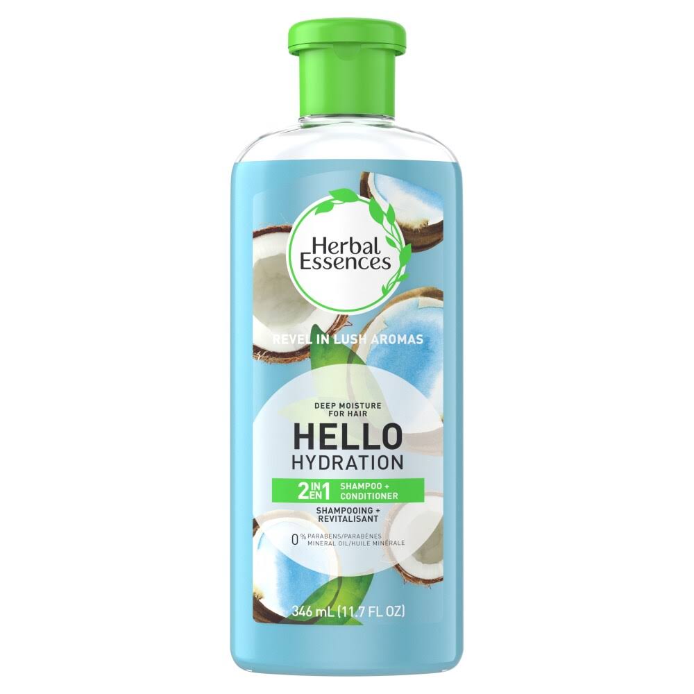 Herbal Essences Hello Hydration Shampoo + Conditioner, 2 in 1 - 346 ml