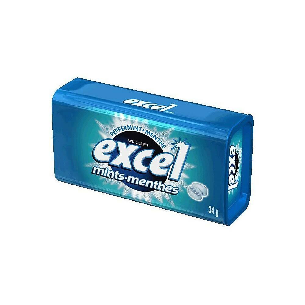 Excel Mints - Peppermint - 34g