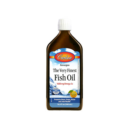 Carlson Labs, Fish Oil Orange 500 ml
