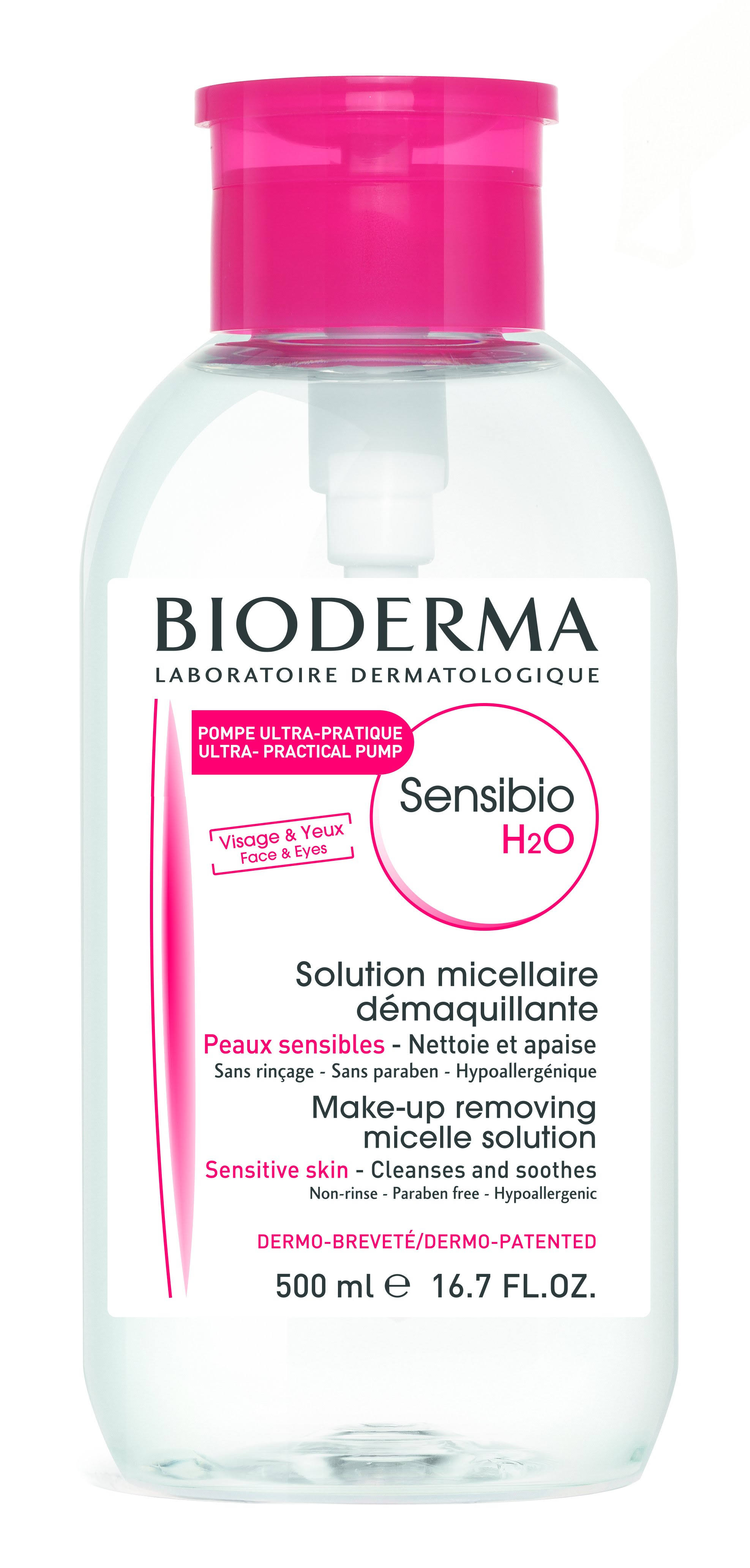 Bioderma Sensibio H2O Make Up Removing Micelle Solution - 500ml
