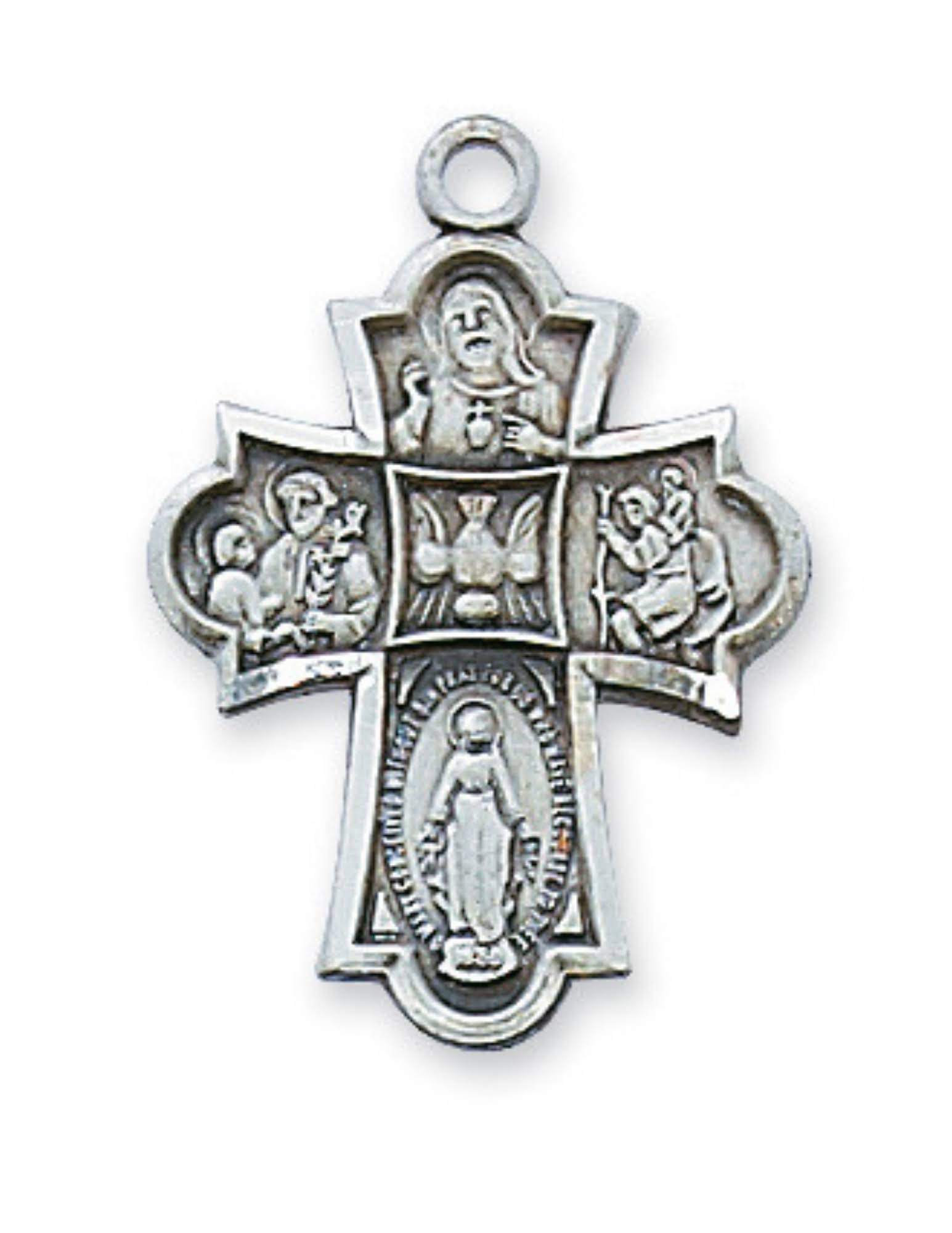 4-Way Medal - Sterling Silver