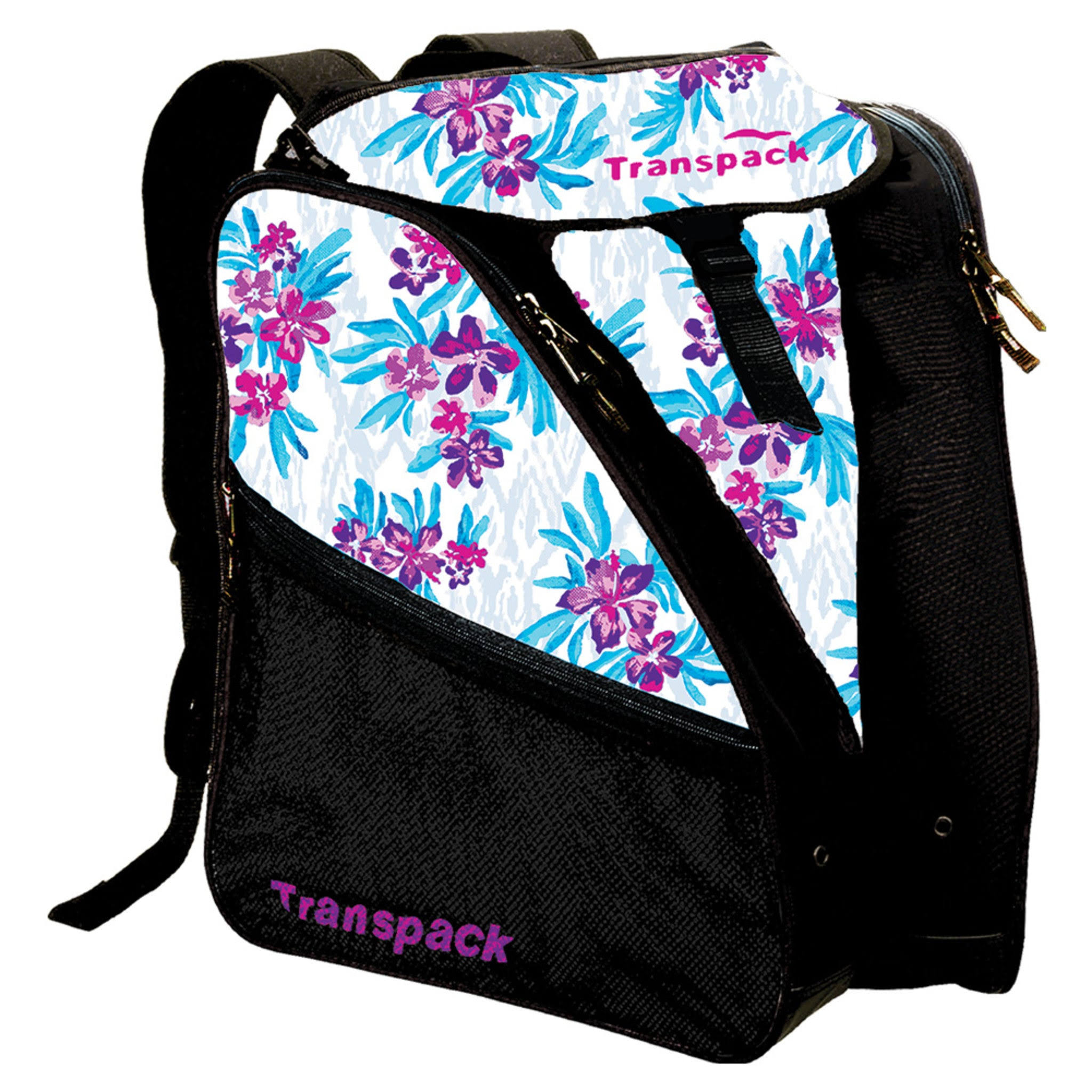 Transpack XTW Print Boot Bag - White Florial Hibiscus