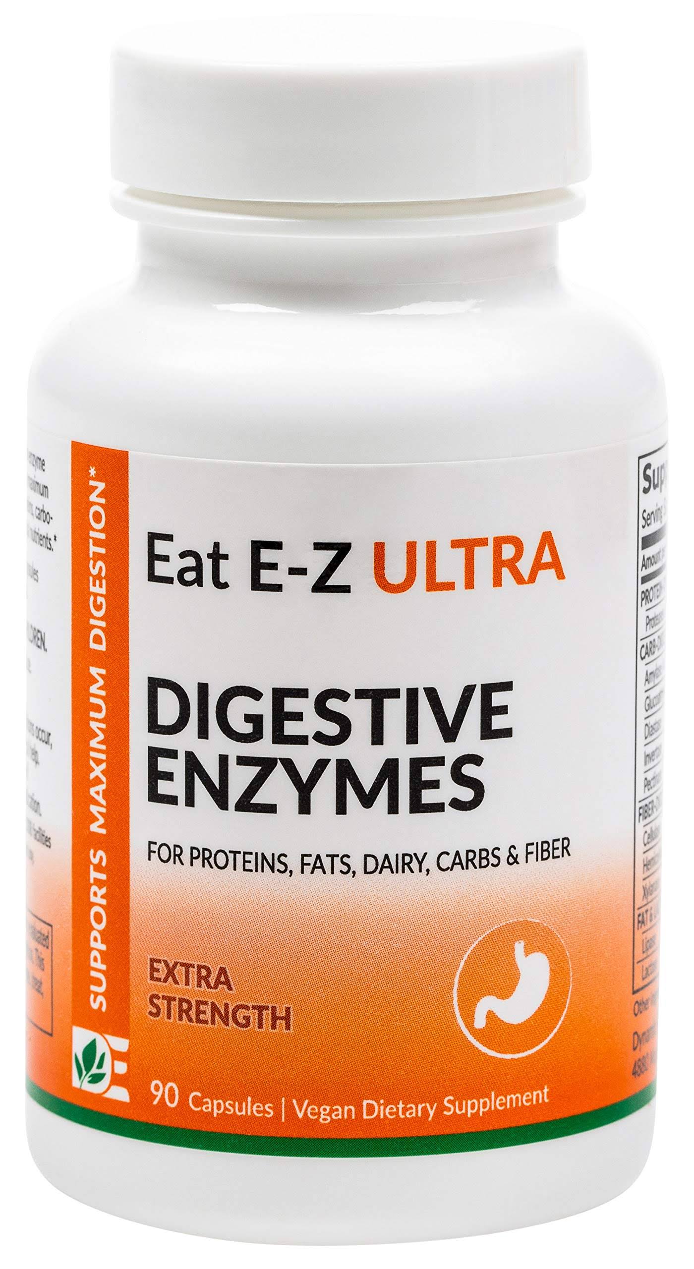 Dynamic Enzymes Eat E-z Ultra Extra Strength - 90ct