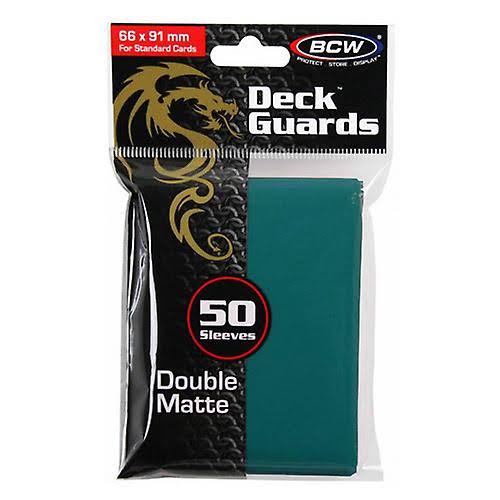 Bcw Deck Guards - 50 Sleeves, Double Matte