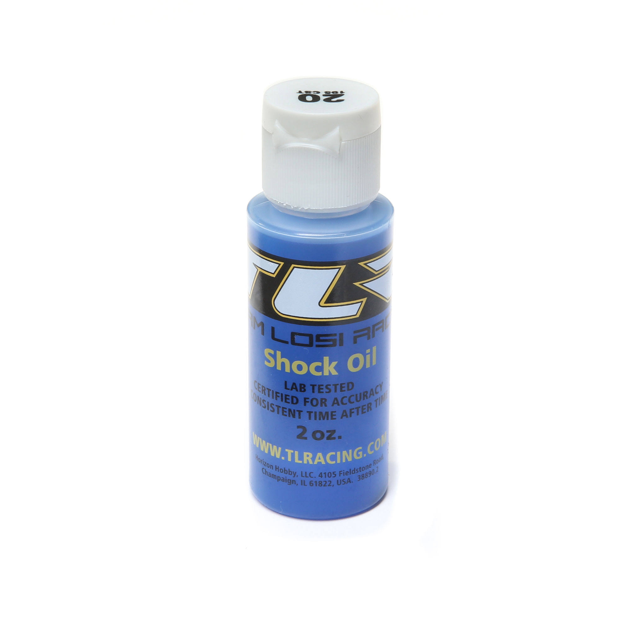 Team Losi Racing Silicone Shock Oil 20 wt 2 oz TLR74002