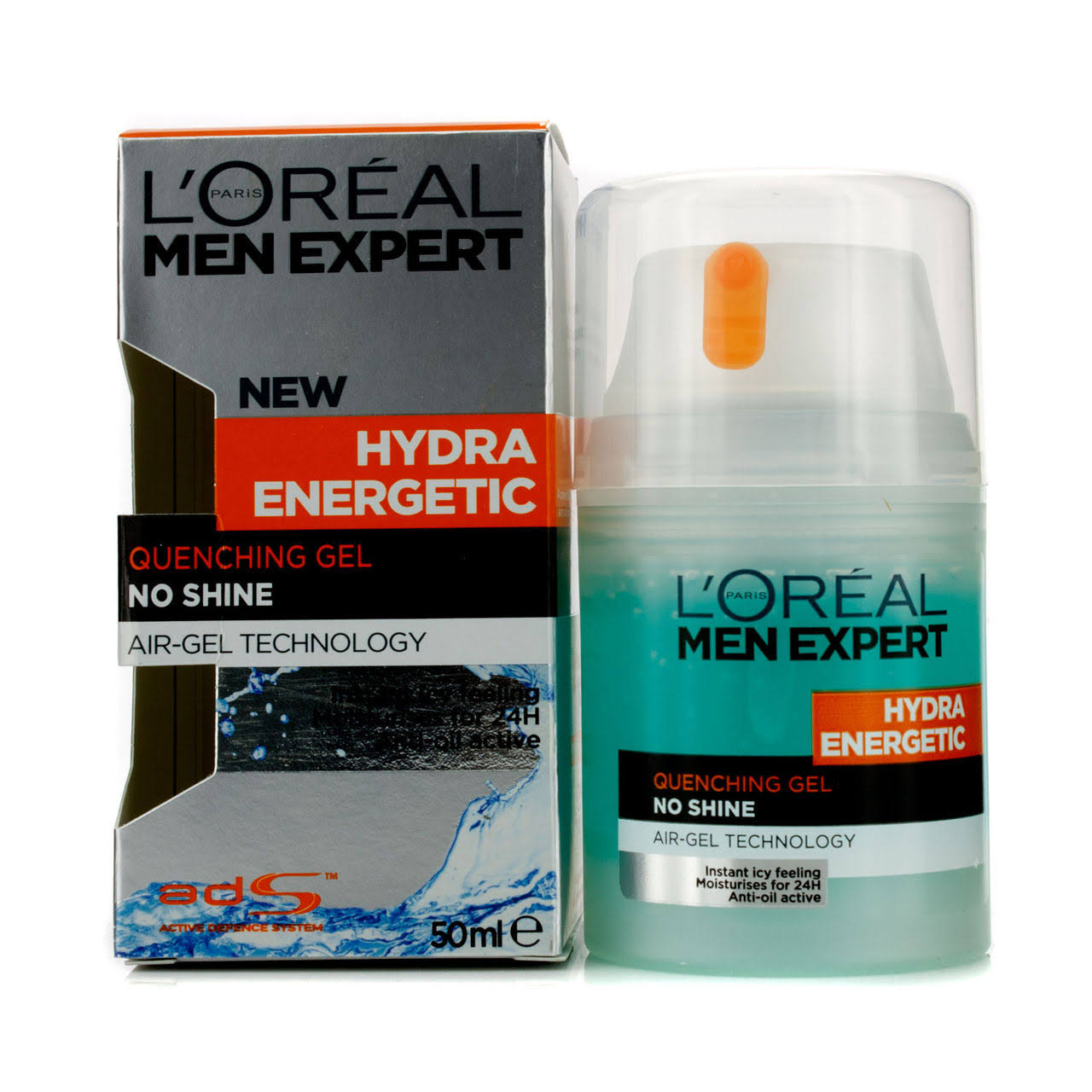 L'Oreal Men Expert Hydra Energetic Anti-Shine Moisturiser - 50ml