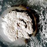 Orbiting Satellite Missions Detected that Space Also Felt the Effects of the Tonga Volcanic Eruption