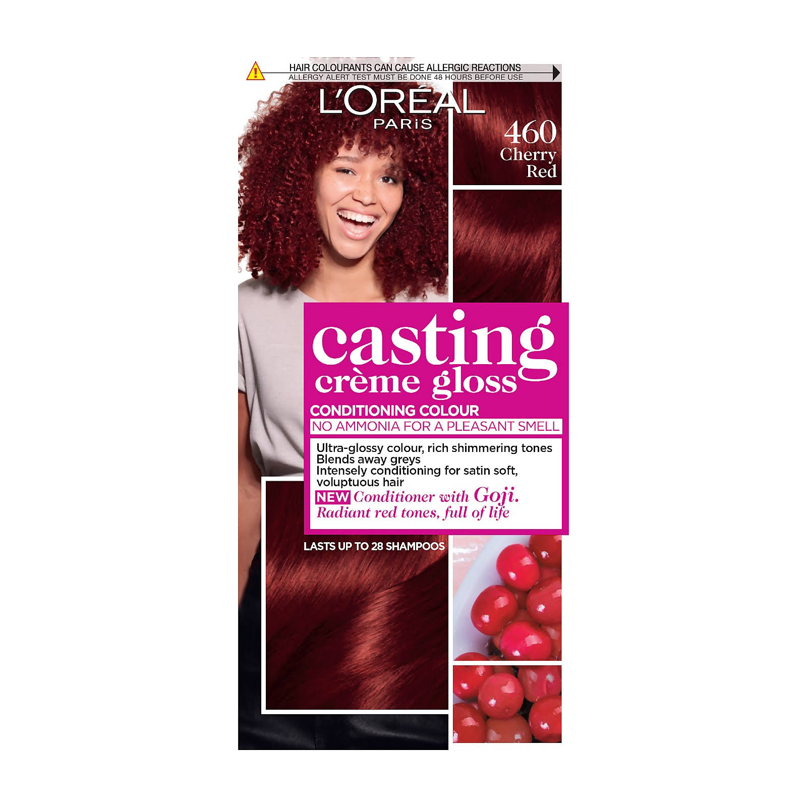 L'Oréal Paris Casting Creme Gloss Hair Colour - 460 Cherry Red
