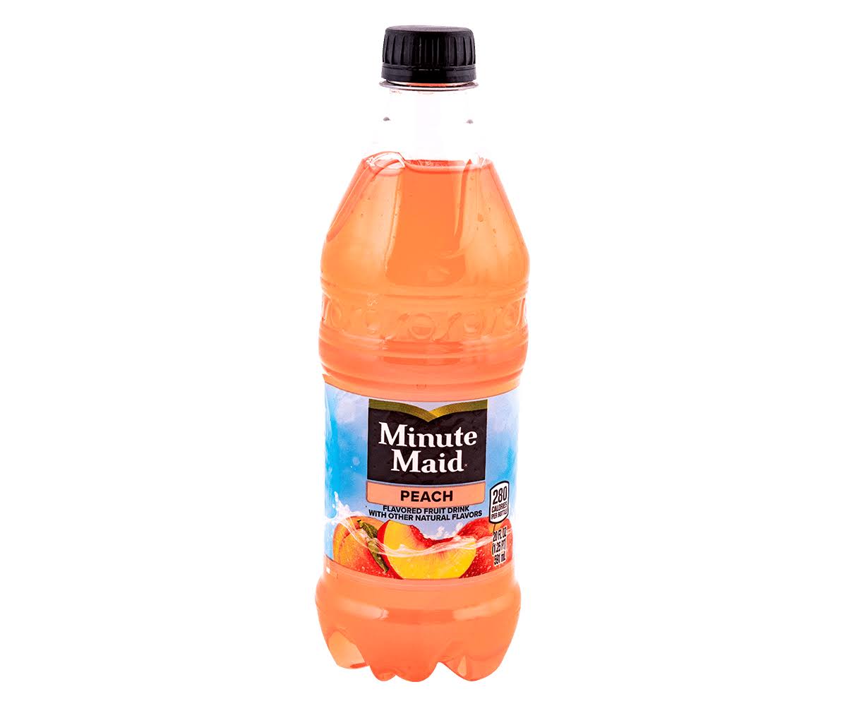 Minute Maid Flavored Fruit Drink - 20oz, Peach