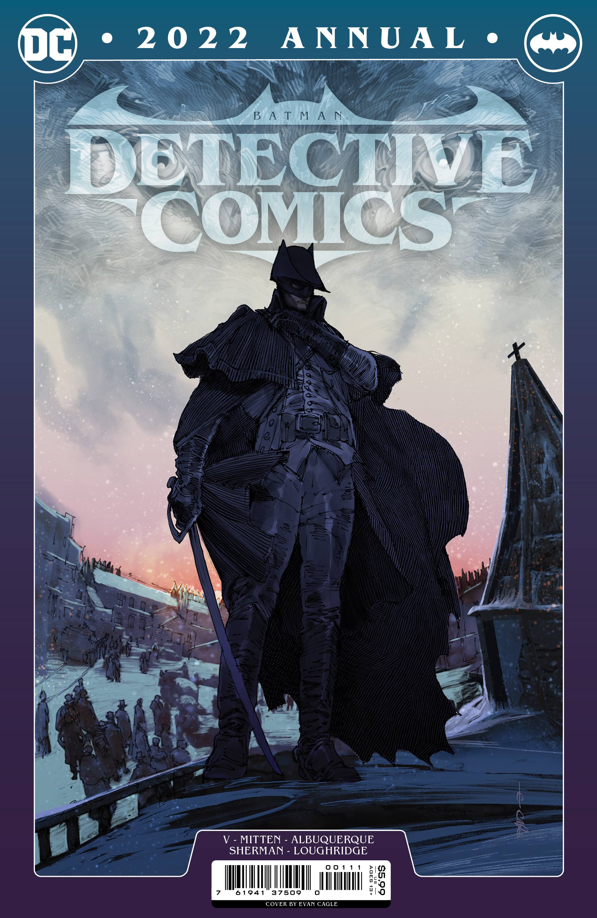 DC Comics Detective Comics 2022 Annual #1 Comic Book (Pre-Order Ships November)