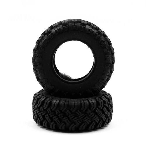 Yeah Racing 1.0" Rock Medium Soft Micro Tyres w/ Foam Inserts 2pcs