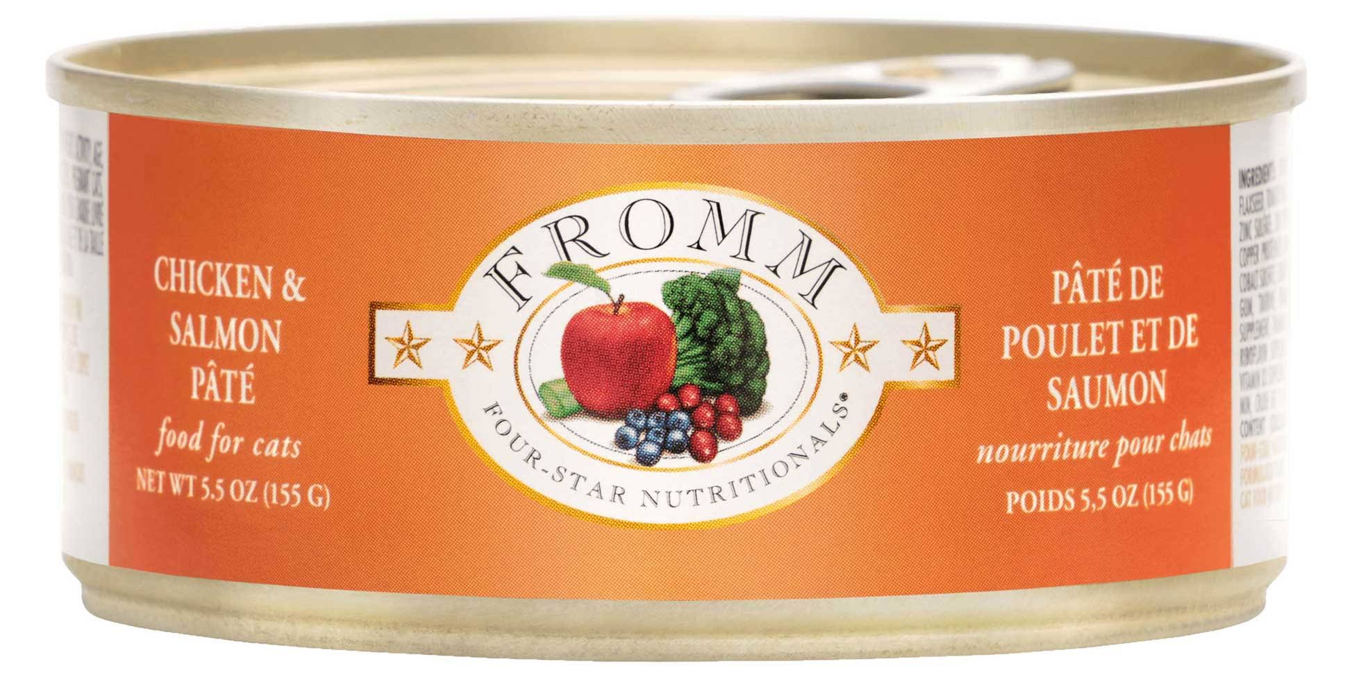 Fromm Four Star Chicken & Salmon Pate Cat Food