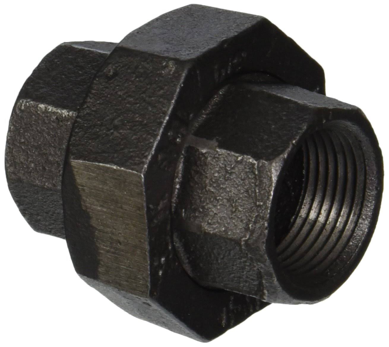 LDR 310U34 Black Union Pipe Fitting - 3/4"