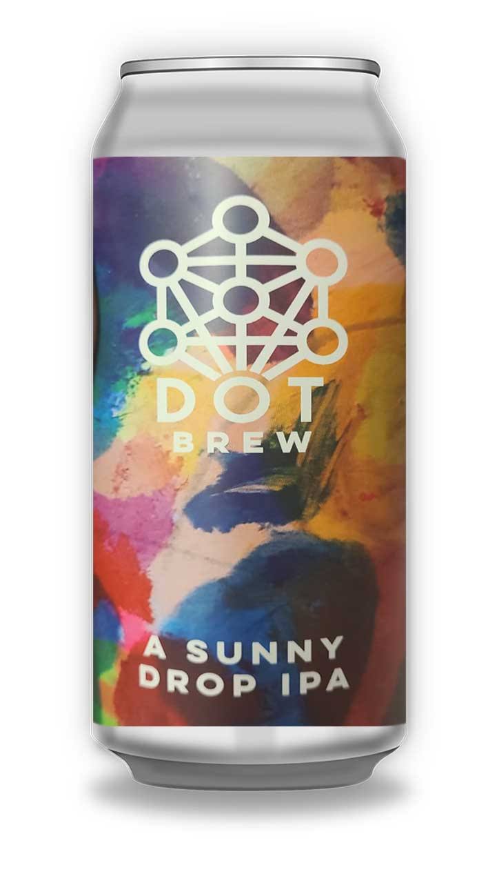 Dot Brew - A Sunny Drop IPA 7.0% ABV 440ml Can, 24 Cans
