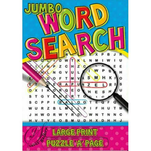 Super Jumbo Word Search Activity Book 160+ Puzzles