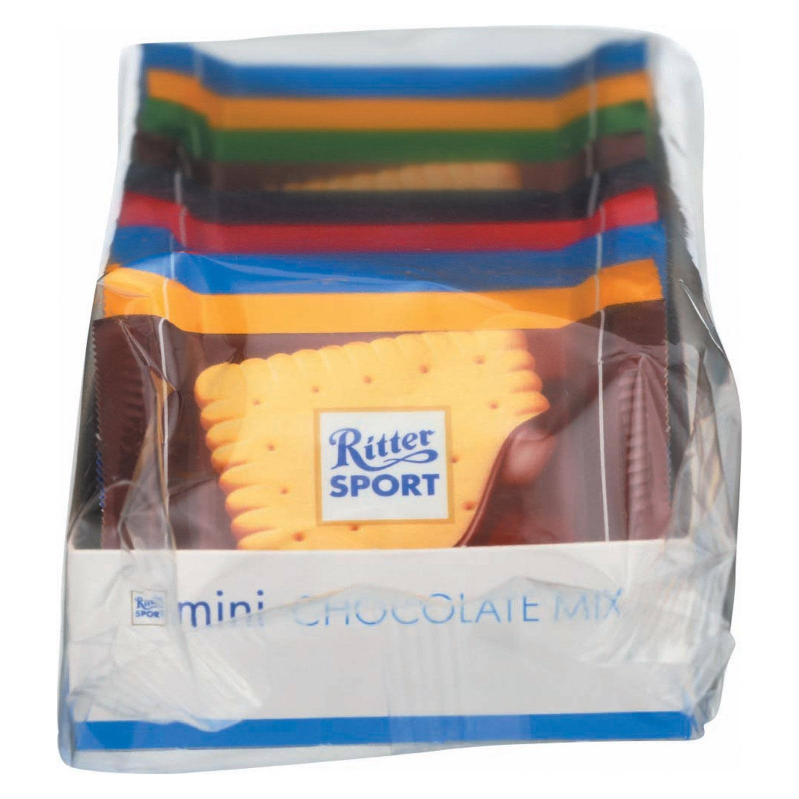 Ritter Sport Mini Chocolate Bars, 5.3 Oz.