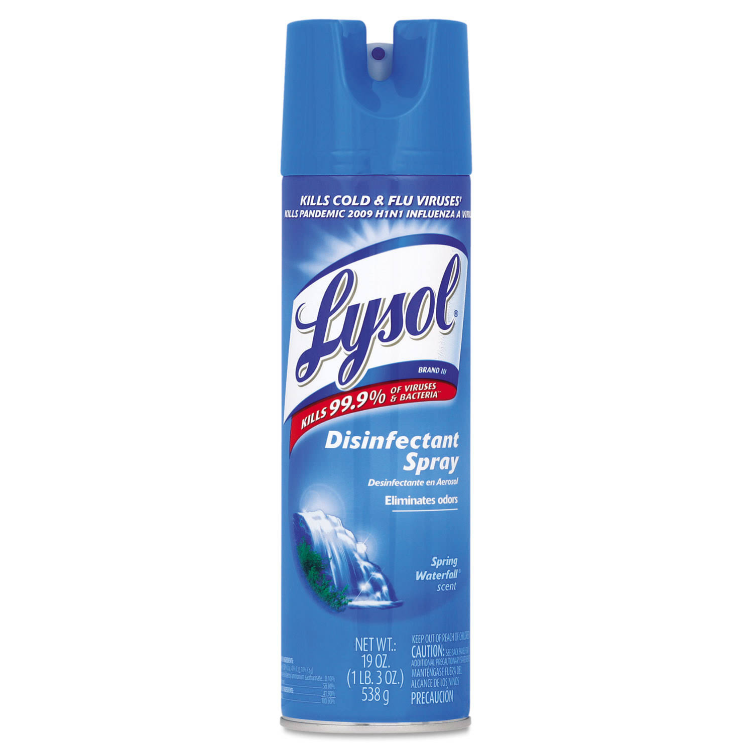 Lysol Disinfectant Spray - 19oz, Spring Waterfall