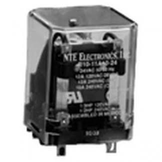 NTE Electronics R10-14d10-12 Series R10 General Purpose AC Relay - 10amp