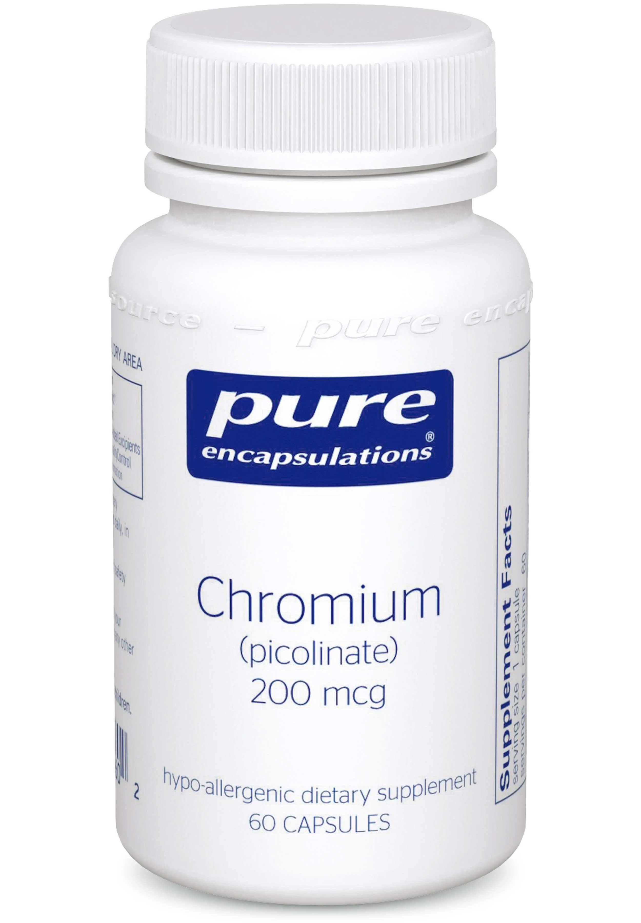 Pure Encapsulations Chromium Picolinate Alternative Remedy Capsules - 60ct