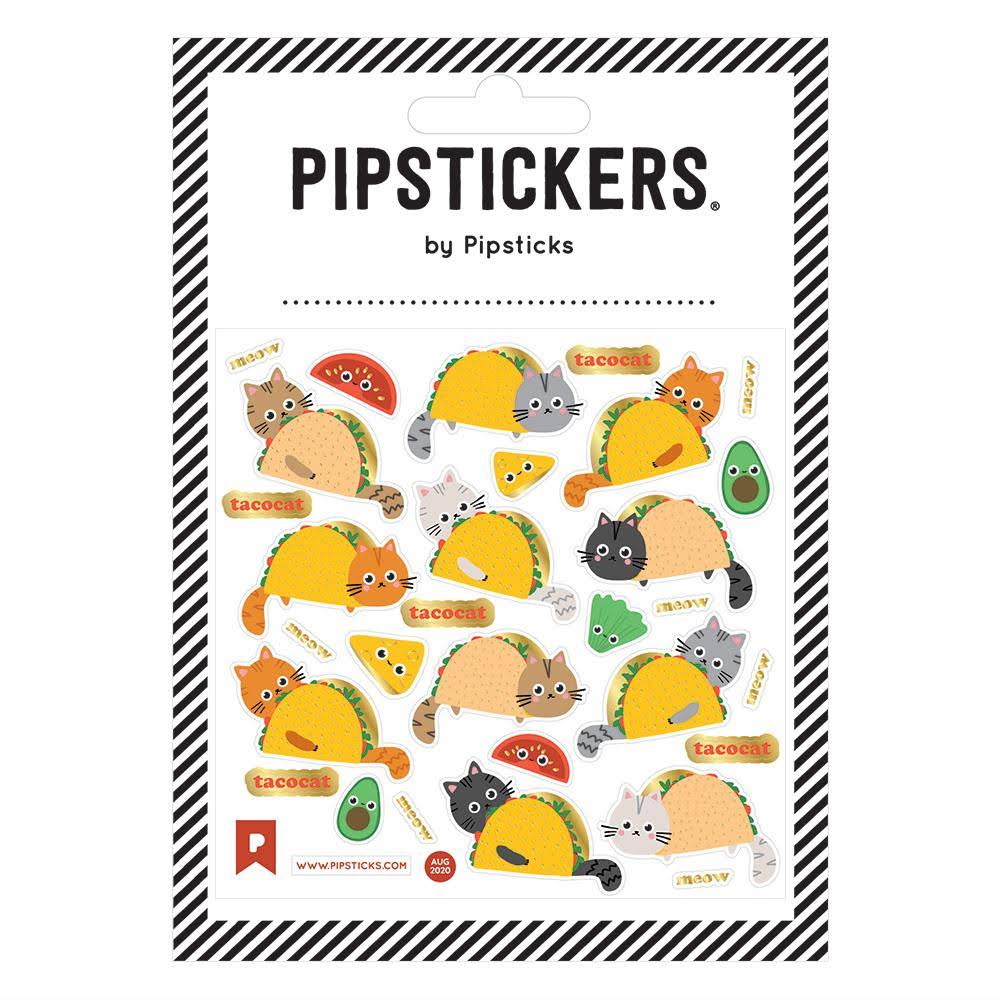 Tacocat PipStickers by Sonia Cavallini | Stocked in The UK