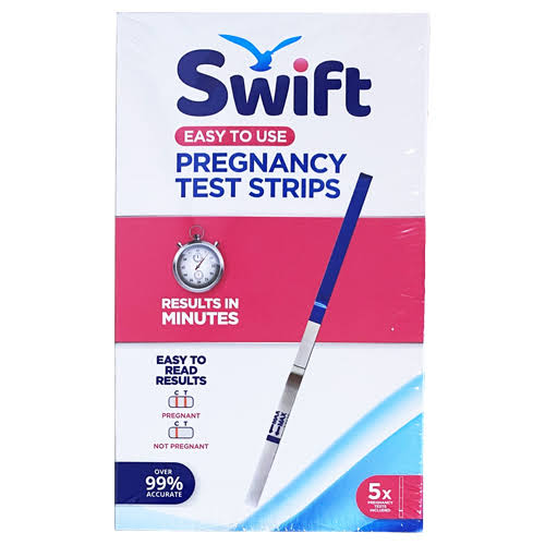 Swift - Pack of 5 Pregnancy Test Strips