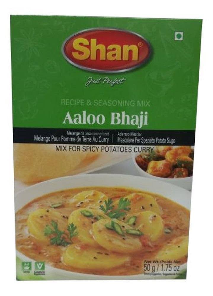 Shan Aaloo Bhaji Curry Mix 50G