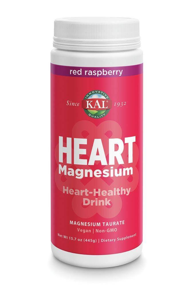 KAL - Heart Magnesium, Red Raspberry - 15.7 oz (445 Grams)
