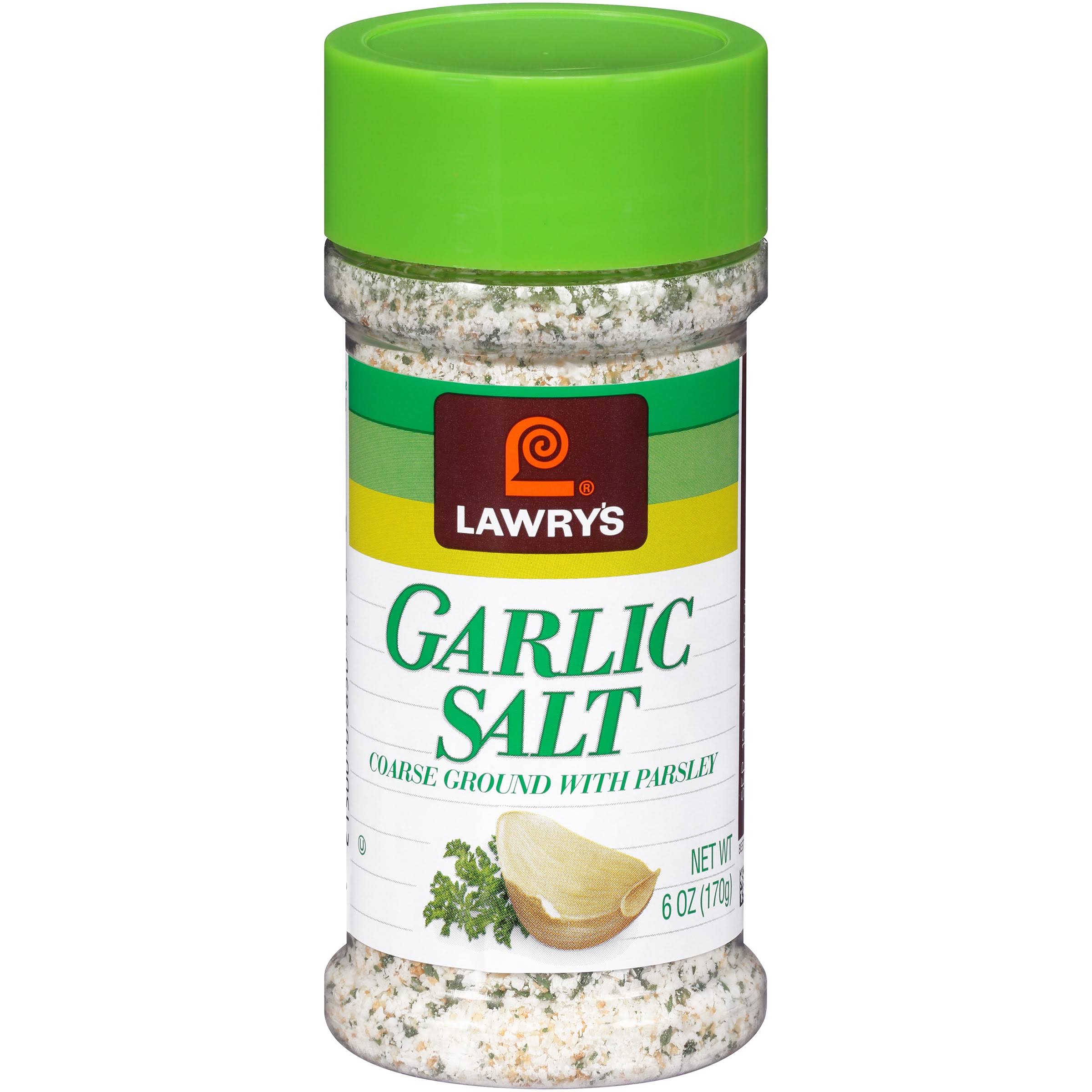 Lawry's Coarse Ground with Parsley Garlic Salt - 6oz