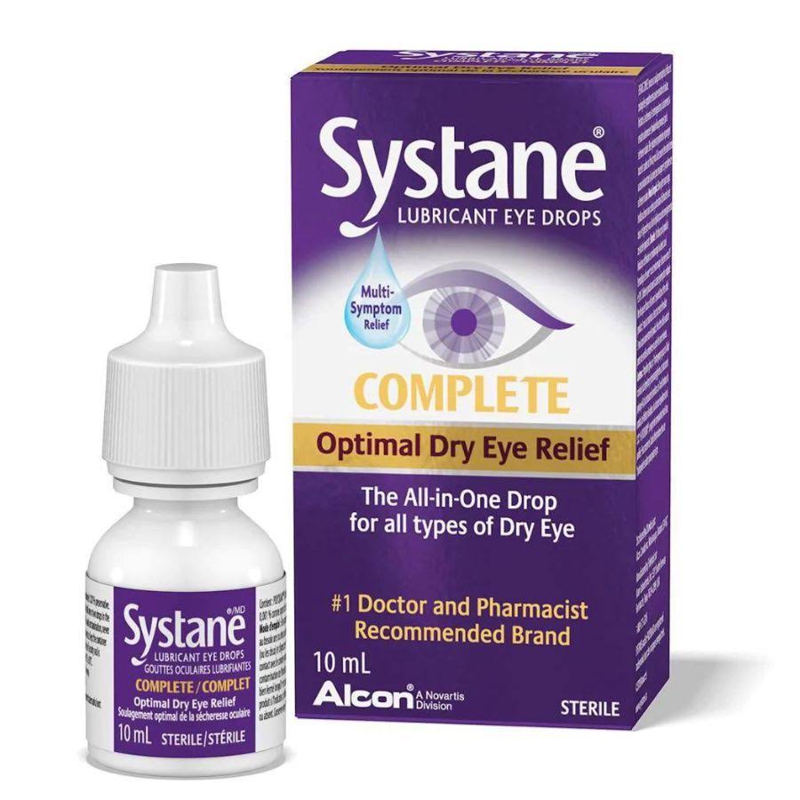 Systane Complete Lubricant Eye Drops 10 Ml