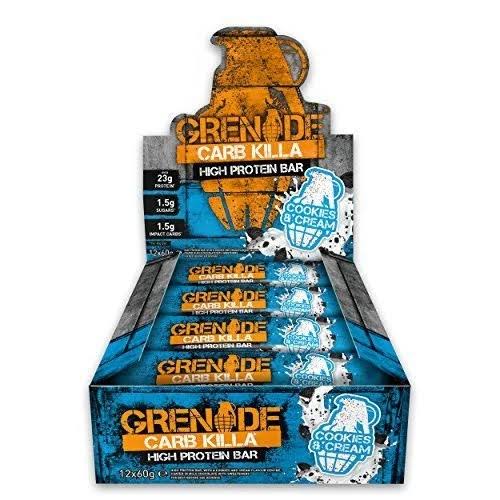 Grenade Carb Killa High Protein and Low Carb Bar 12 x 60g