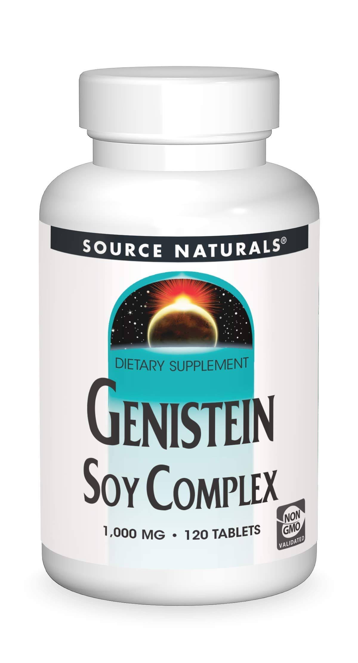 Source Naturals Genistein Soy Complex - 120 Tablets