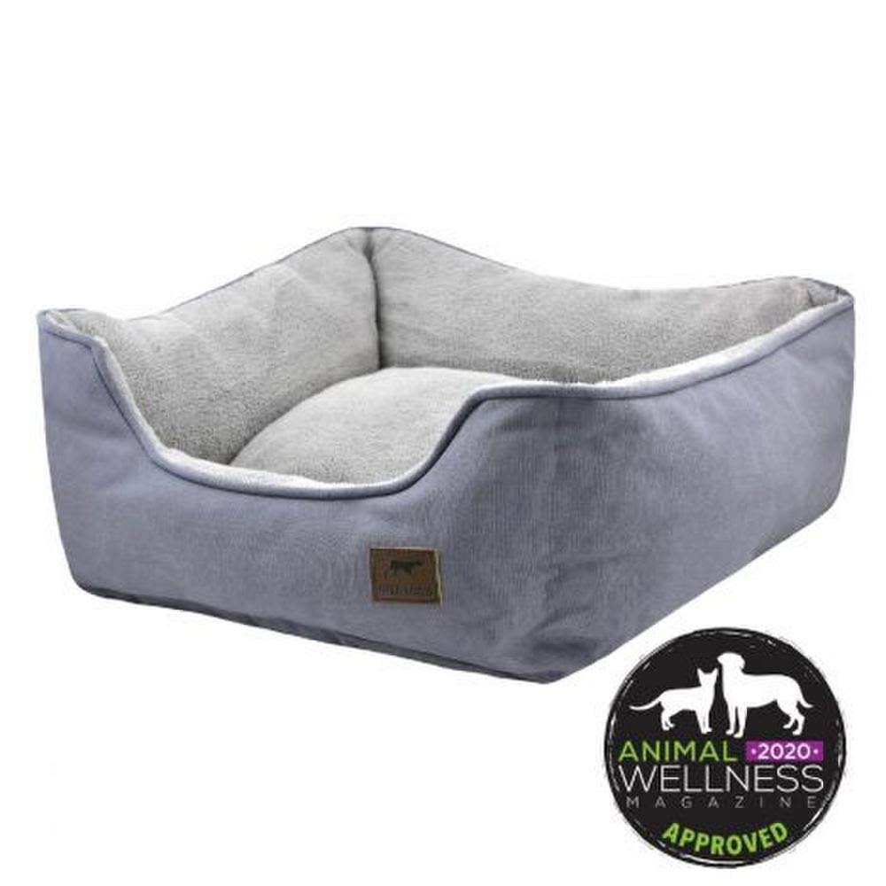 Tall Tails Charcoal Dream Bolster Bed Med 24X 21X 8"
