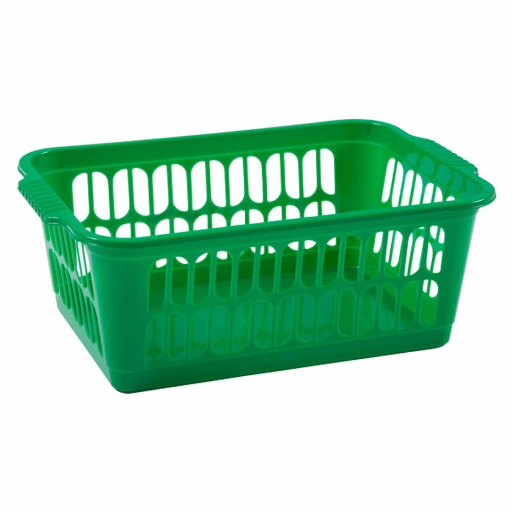 Whitefurze Handy Basket Clear Plastic 30cm 