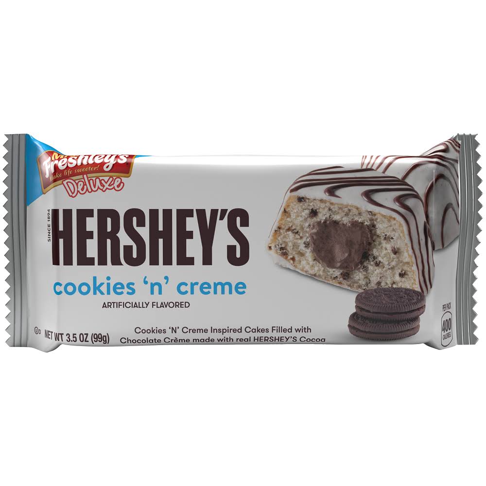 Mrs Freshleys Hersheys Cookies N Cream Cake - 2 per pack -- 48 packs per case