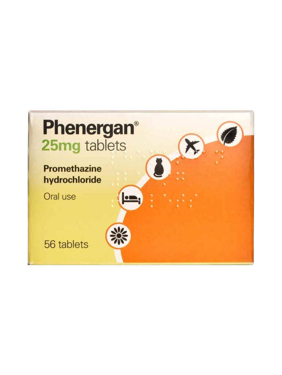 Phenergan Tablets - 25mg, 56ct
