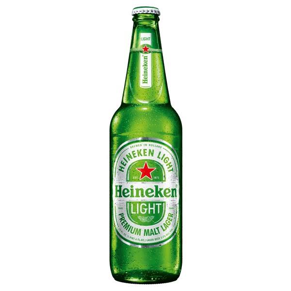 Heineken Beer, Light - 22 fl oz