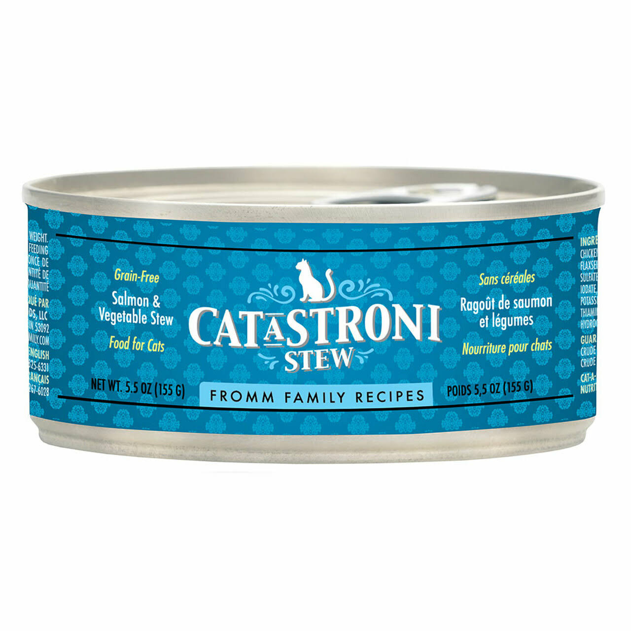 Fromm Cat-A-Stroni Salmon Stew 5.5Oz