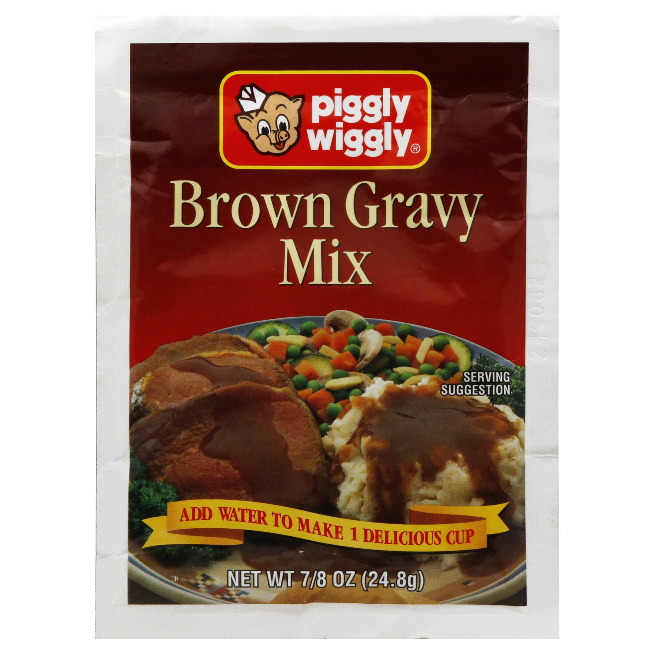Piggly Wiggly Gravy Mix, Brown - 0.875 oz