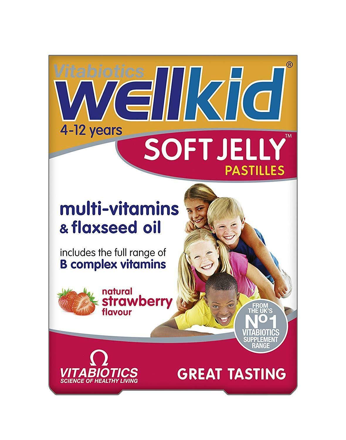 Vitabiotics WellKid Multivitamins - Strawberry, 30ct
