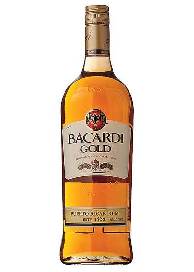 Bacardi Rum, Gold - 375 ml