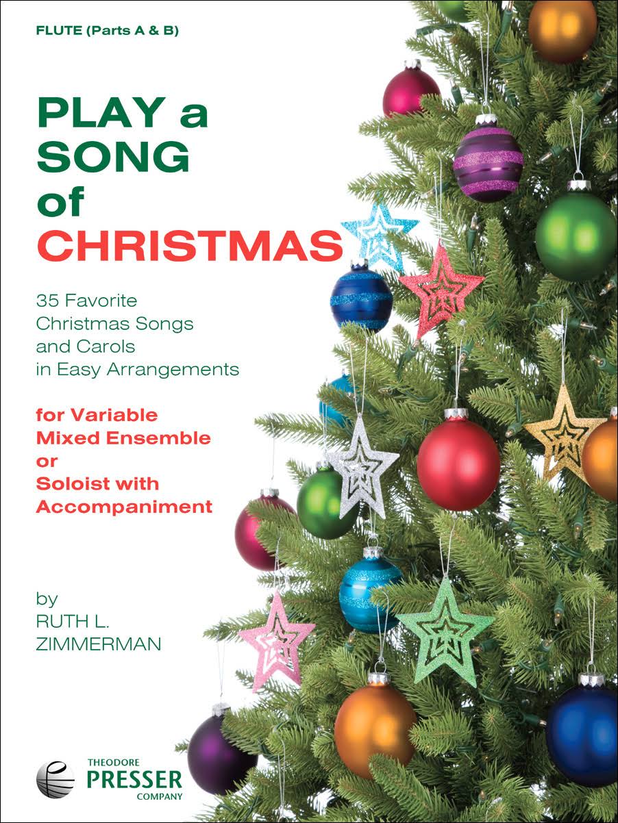 Play A Song Of Christmas - 35 Favorite Christmas Songs and Carols In Easy Arrangements (Flute Book) (FLUTE TRAVERSIE) by Richard Willis, John