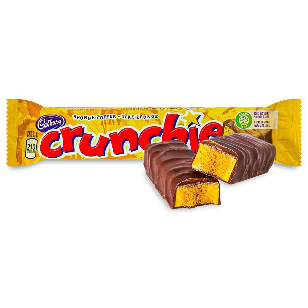 Cadbury Crunchie Chocolate Bar - 44g