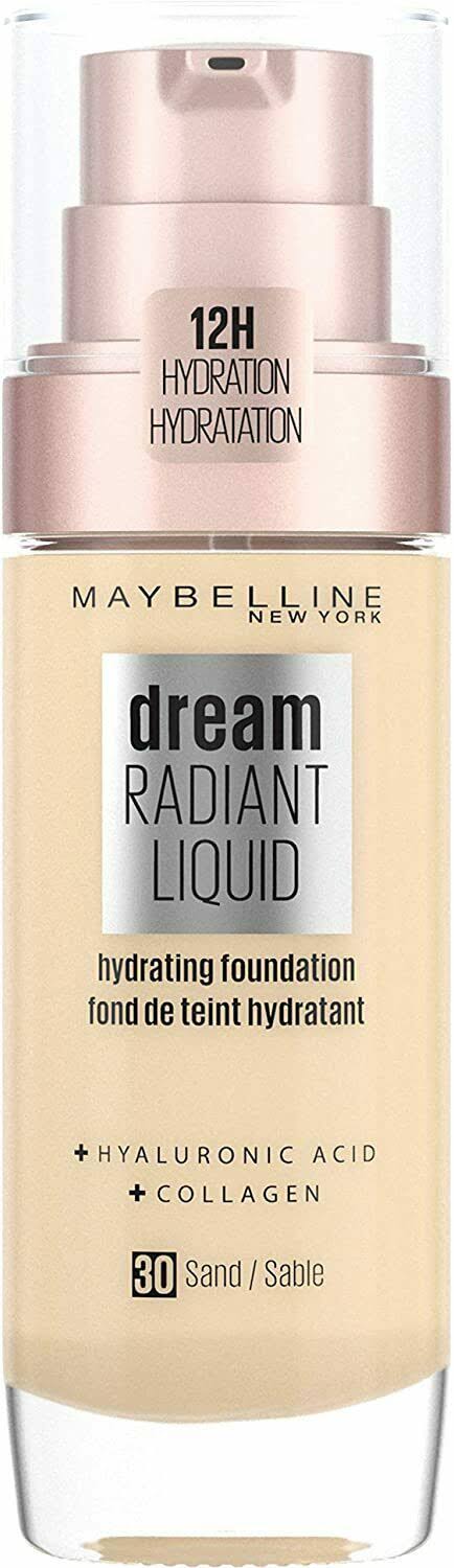 Maybelline Dream Satin Liquid Foundation - 030 Sand, SPF 13, 30ml