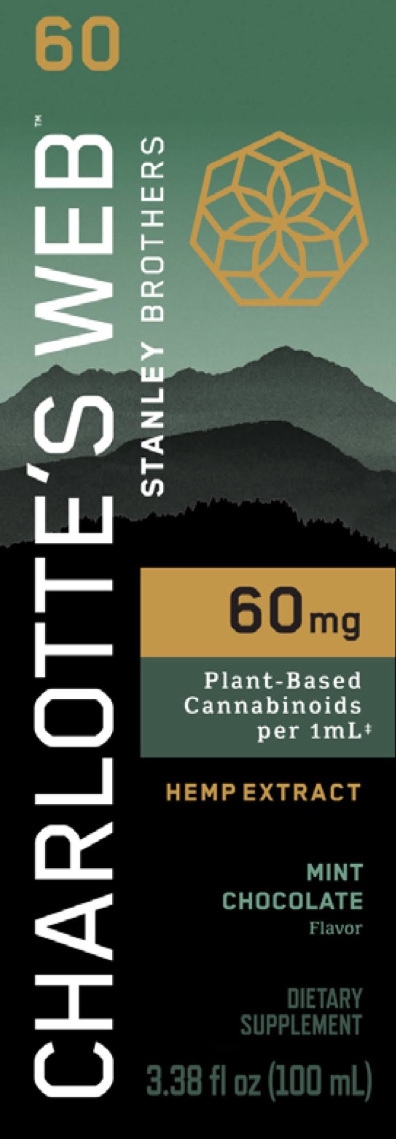 Charlotte's Web - 60 mg Mint Chocolate, 100 ml
