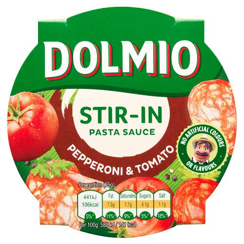 Dolmio Stir in Pepperoni & Tomato Pasta Sauce 150 G