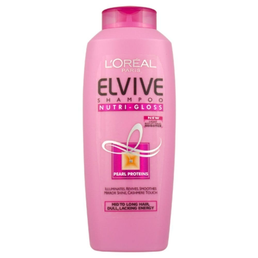 L'Oreal Paris Elvive Nutri-Gloss Shine Shampoo, 400 ml